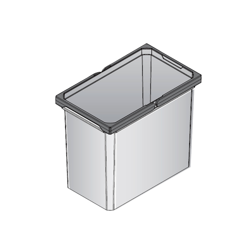 Mülleimer ENVI FREE EIMR-(ENVI-FREE)-GRAU-22L-230X382X326
