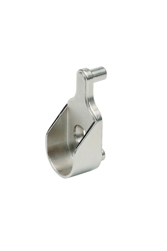 Schrankrohrlager oval mit Stift SHRNKROLGR-ZD-OVAL-(NI)-(STI-D5)