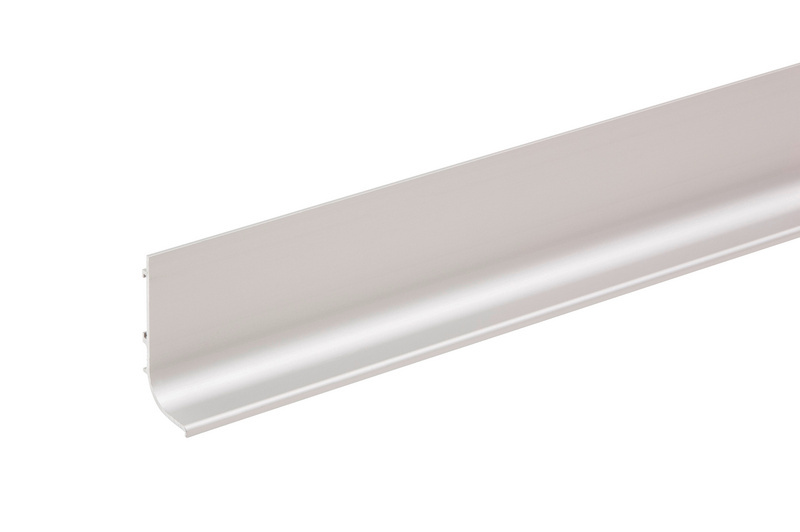 Aluminium Griffmulde L-Form horizontal für Schränke mit grifflosen Fronten
