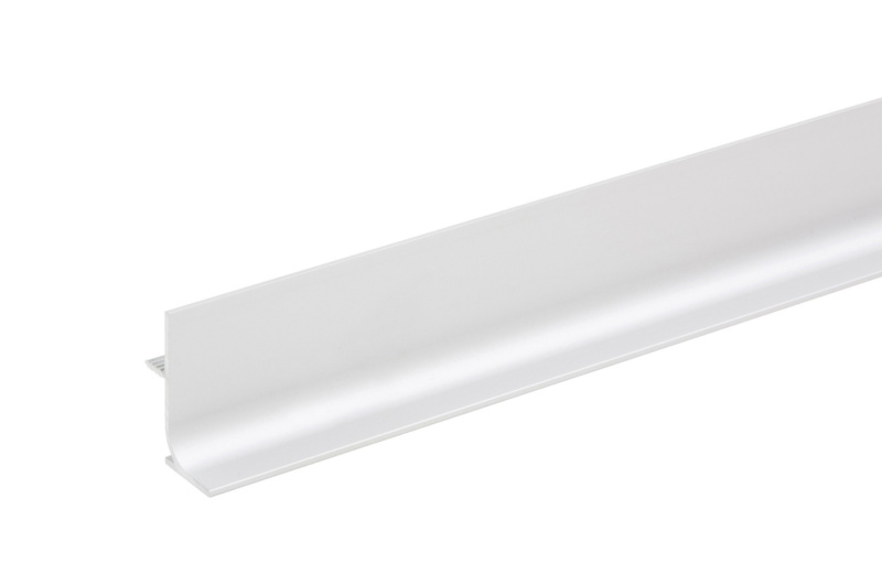 Aluminium Griffmulde L-Form vertikal für Schränke mit grifflosen Fronten