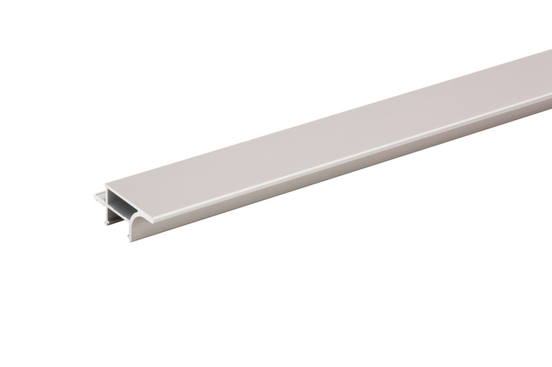 Aluminium Griffmulde Typ OV für Schränke mit grifflosen Fronten