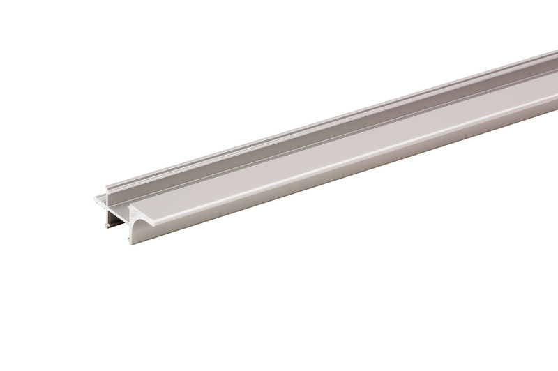 Aluminium Griffmulde Typ OV für Schränke mit grifflosen Fronten