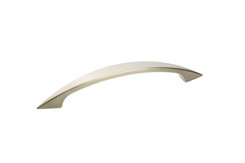 Design-Möbelgriff 128 mm Segmentbogen spitz