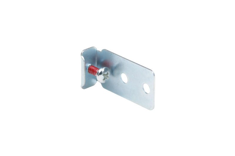 Befestigungswinkel für Aluminium Griffmulde L-Form und C-Form, horizontal