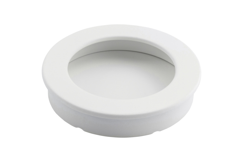 Möbelmuschelgriff MUG-ZD 8 GRF-DESIGN-(MUG ZD8)-WEISS-MATT-65MM