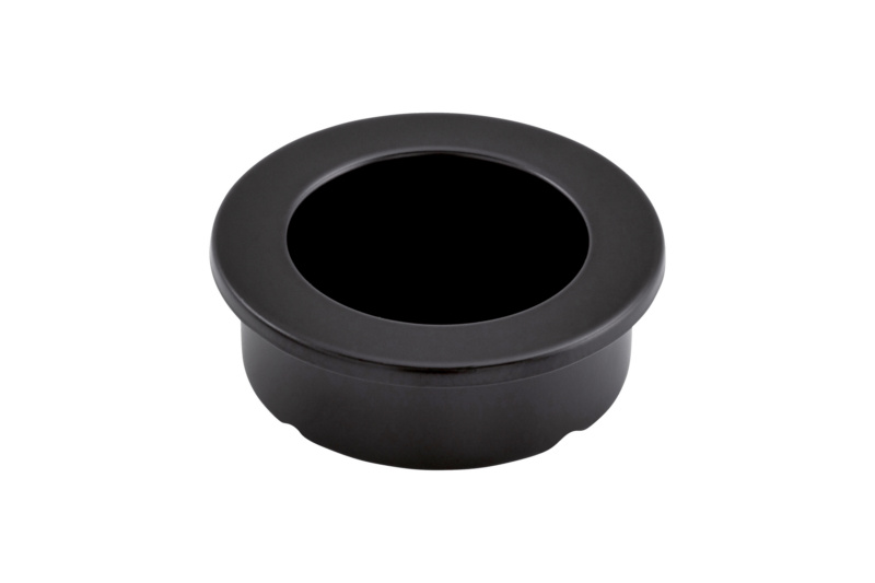 Möbelmuschelgriff MUG-ZD 8 GRF-DESIGN-(MUG ZD8)-SCHW-MATT-40MM