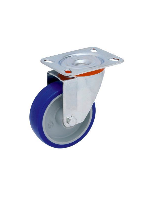 Transportgeräterolle mit drehbarer Halterung Ø 125mm