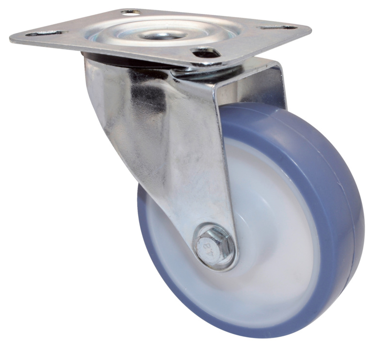 Transportgeräte-Lenkrolle ultra-weich TRANGERLNKROLL-WEICH-D100-70KG