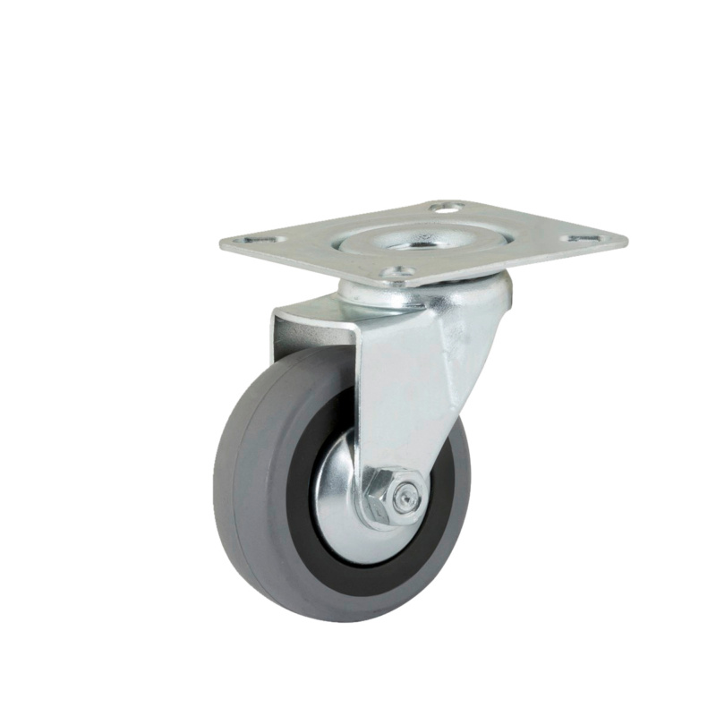 Rolle mit drehbarer Platte