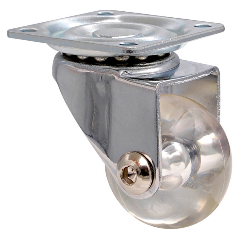 Apparate-Lenkrolle Skaterrad APPARLNKROLL-SKAT-TRAN-WEICH-D35-35KG