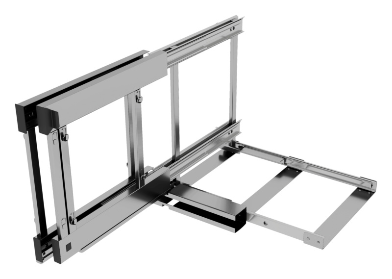 Eckschrank-Schiebebeschlag VS COR Flex ECKSHRNKSHIEBBSHLG-FLEX-COR-900MM