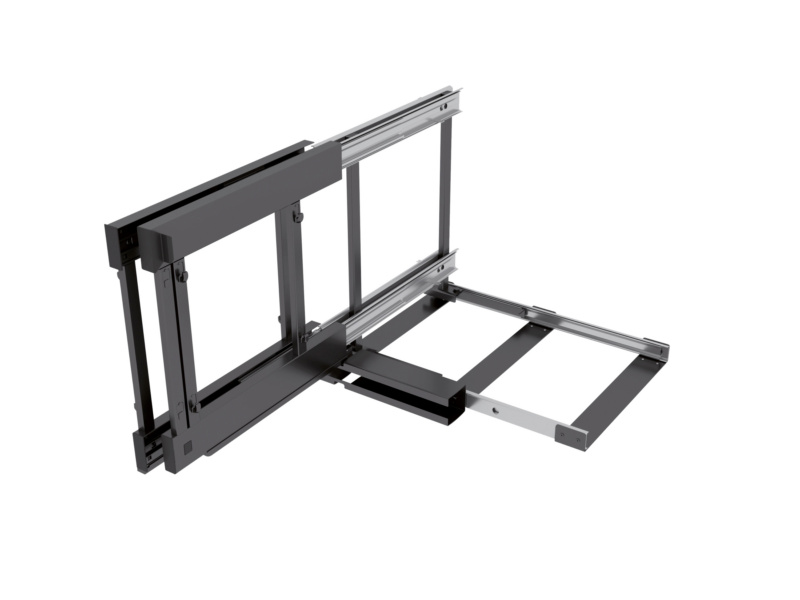 Eckschrank-Schiebebeschlag VS COR Flex ECKSHRNKSHIEBBSHLG-FLEX-COR-LAVA-1000MM