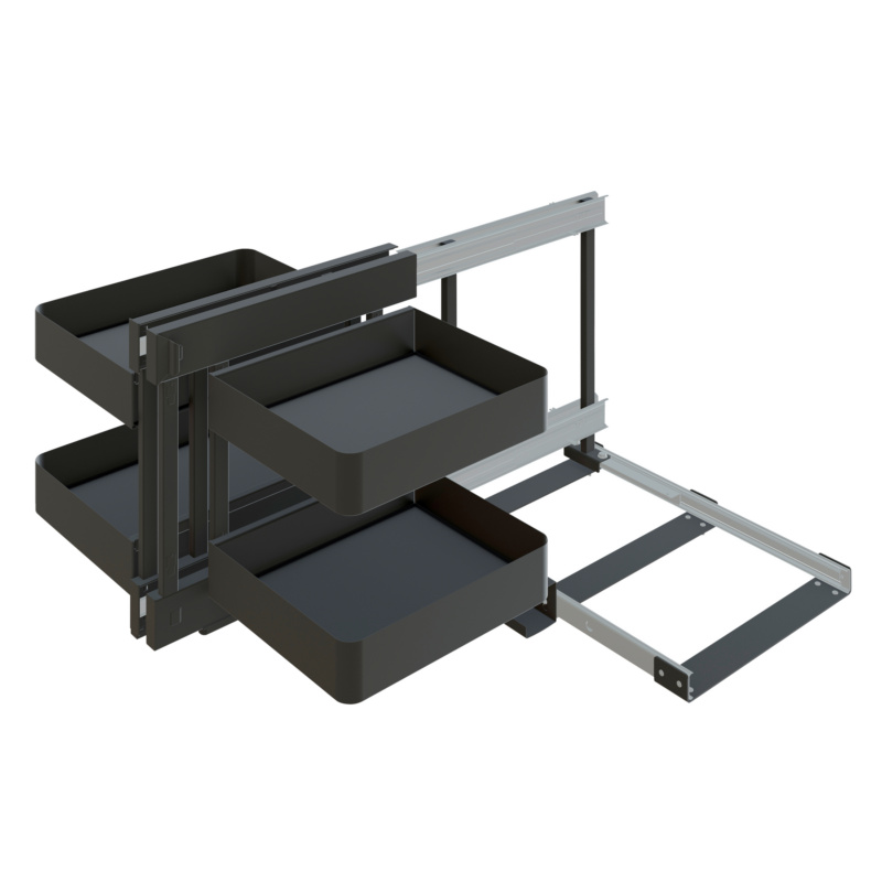 Eckschrank-Schiebebeschlag–Set VS COR FLEX ECKSHRNKSHIEBBSHLG-COR-FLEX-PL-900MM