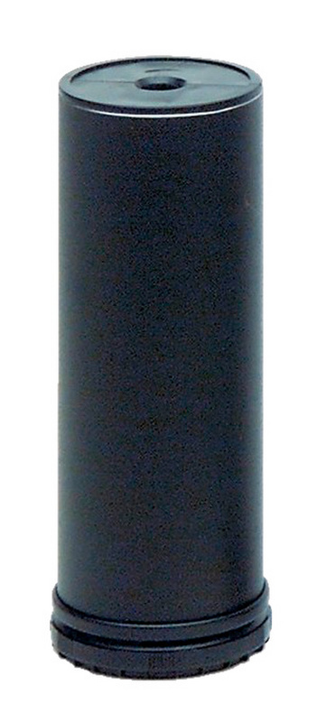 Möbelfuß Typ A MOEBLFU-KUE-A-ST-SCHWARZ-D50-100/130
