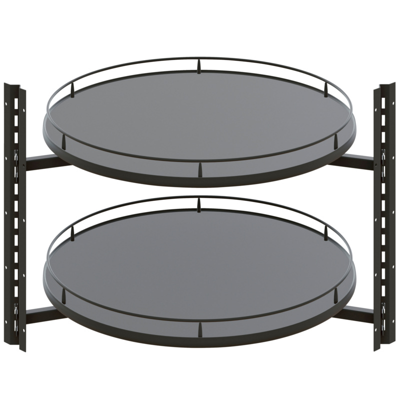 Eckschrank-Drehbeschlag VS COR Wheel Pro Set DRHBSHLG-SET2-4/4BOD-PR-ANTHR-900