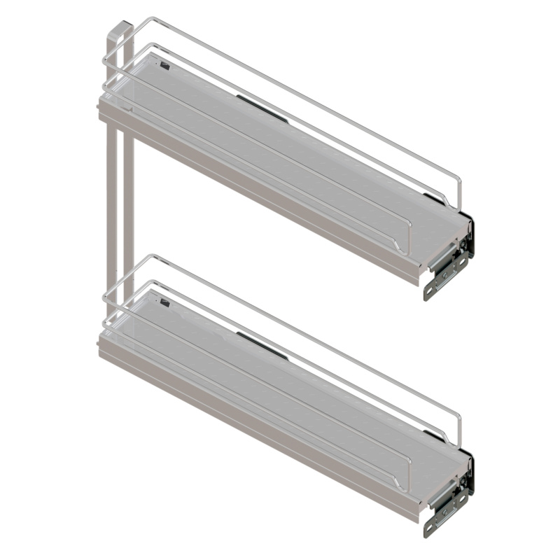 Etagenvollauszug 90° VS SUB SLIM AUSZUG-VA-USHRNK-(CR)-90GRD-SUB-SLIM-150