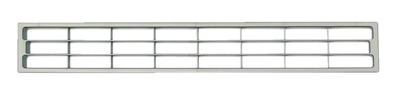 Lüftungsgitter mit Abdeckrand LUEFTGITR-PS-(A2-OPTIK)-MATT/NICKEL