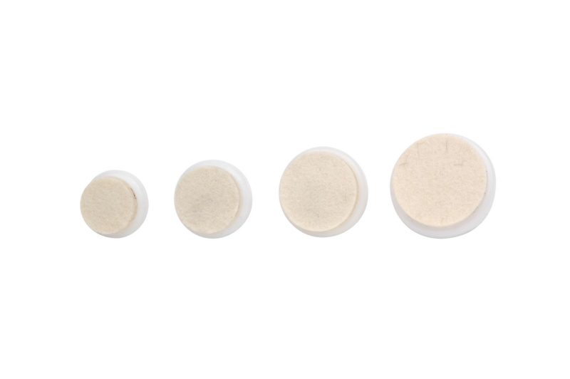 Filz-Möbelgleiter mit Stift MOEBLGLEIT-FILZ-STIFT-NATUR-D23MM