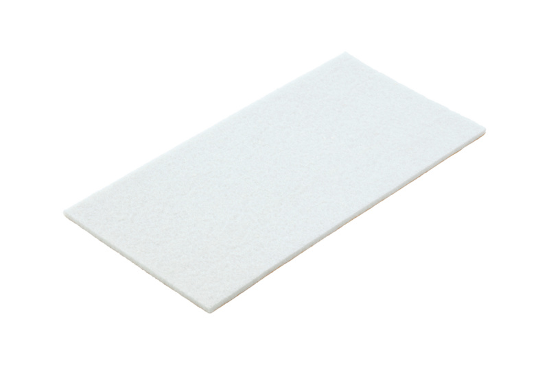 Möbelgleiter MOEBLGLEIT-ECKIG-SK-WEISS-10X20CM