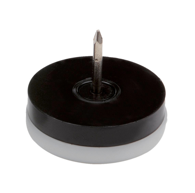 Möbelgleiter mit Stift MOEBLGLEIT-PE-WEICH-NATUR-H10MM-D30MM