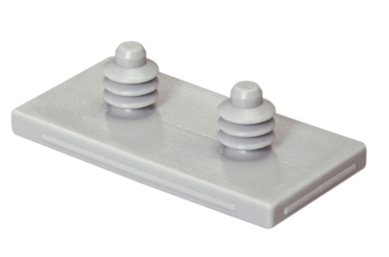 Möbelgleiter Basis-Modul + HYPER-Gleiter MOEBLGLEIT-BASIS-EINPRES-GRAU-47X24MM