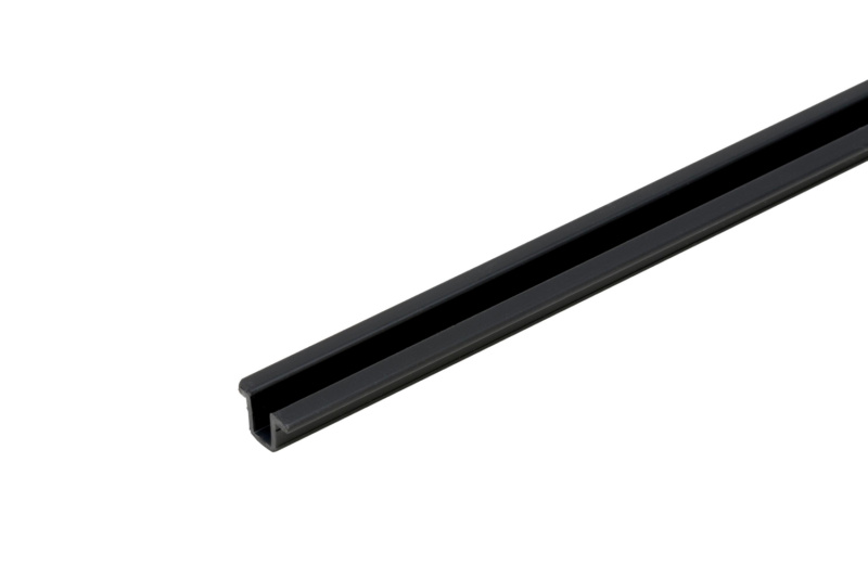 Schiebetürbeschlag SB 20 E Führungsschiene ZB-FHRNGSHN-SHIEBTR/SB20E-PVC-SCHWARZ