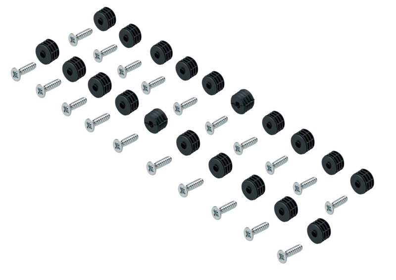 Dünntür-Set TopLine L für extra dünne Türen von nur 10 bis 12 mm Türdicke
