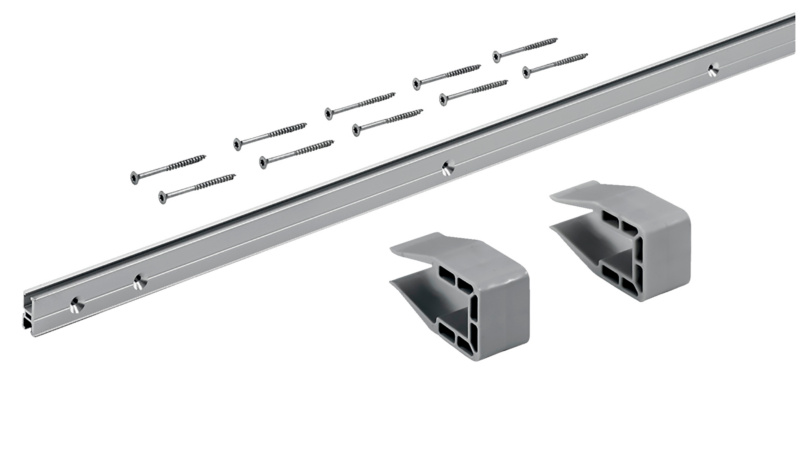 SHN-SET-F.SHIEBTR-(SLIDEL-M)-22-2500MM SlideLine M Einbau vorliegend