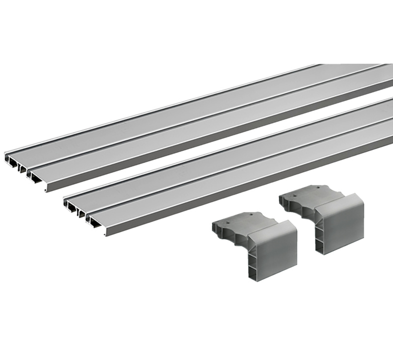 DPLFSHN-SET-F.SHIEBTR-(SLIDEL-M)-2500 SlideLine M Einbau einliegend