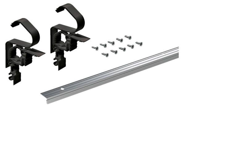 Schienen-Set WingLine S SHN-SET-F.FALTR-(WINGL-S)-SILBR-L1200