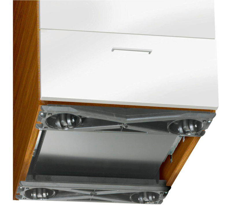 Möbelrollen-Set Solution 416 für OrgaAer Speed Office Container