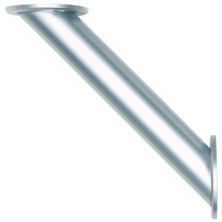 Barkonsole 45° BARKNSL-KUE-ST-(CR)-MATT-45GRAD-D45X180