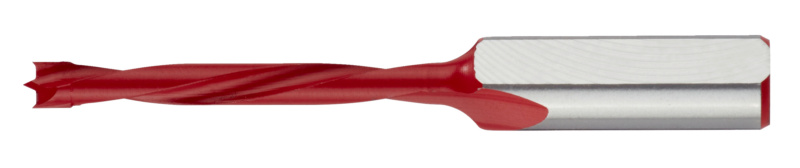 Hartmetall-Kunstbohrer mit Spannfläche und Einstellschraube
