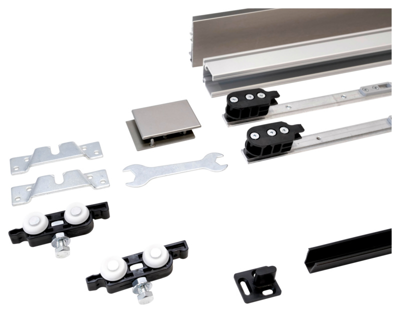 Schiebetürbeschlag-Set SCHIMOS 80-HS-D, MB SHIEBTRBSHLG-SCHIMOS80HSD-MBA2-OD-200