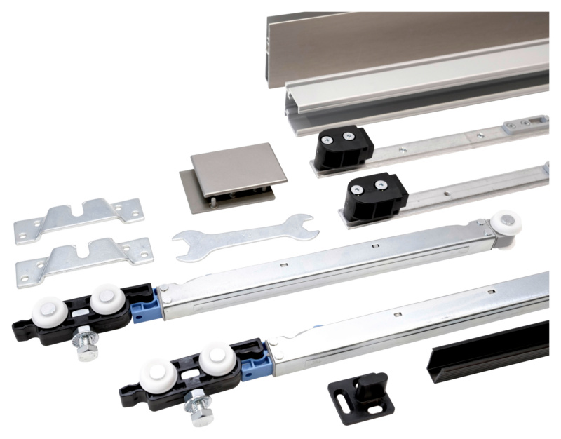 Schiebetürbeschlag-Set SCHIMOS 80-HS-D, MB SHIEBTRBSHLG-SCHIMOS80HSD-MBA2-BD-300