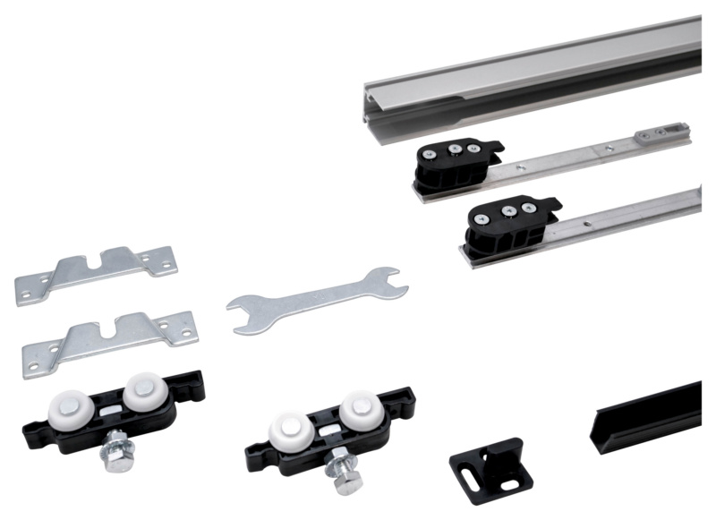 Schiebetürbeschlag-Set SCHIMOS 80-HS-DR SHIEBTRBSHLG-SCHIMOS80HSDR-OB-OD-3000