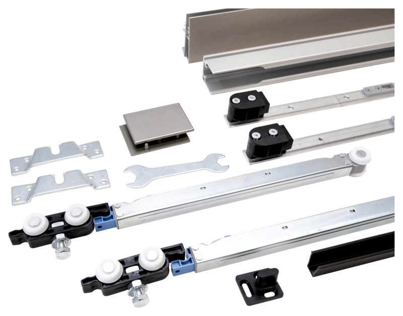 Schiebetürbeschlag-Set SCHIMOS 80-HS-DR, MB SHIEBTRBSHLG-SCHIMOS80HSDR-MBA2-BD-2