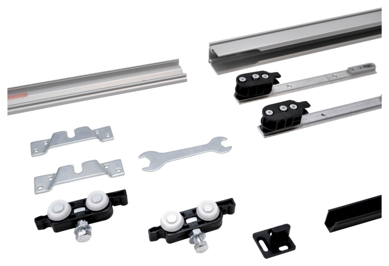 Schiebetürbeschlag-Set SCHIMOS 80-HS-WR SHIEBTRBSHLG-SCHIMOS80HSWR-OB-OD-3000