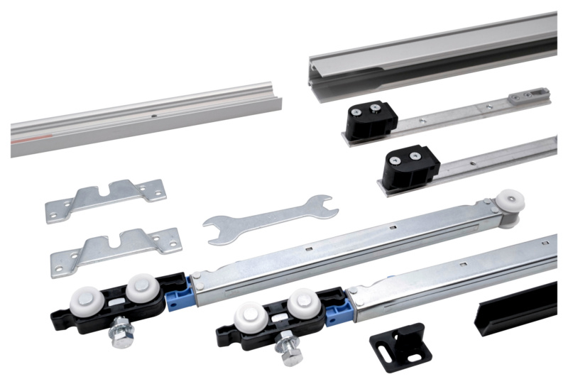 Schiebetürbeschlag-Set SCHIMOS 80-HS-WR SHIEBTRBSHLG-SCHIMOS80HSWR-OB-BD-2000