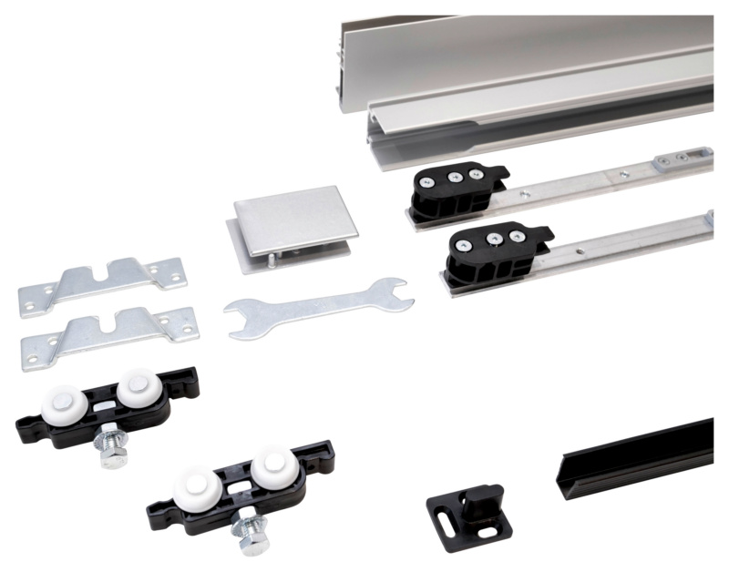 Schiebetürbeschlag-Set SCHIMOS 120-HS-DR, MB SHIEBTRBSHLG-SCHIMOS120HSDR-MBSI-OD