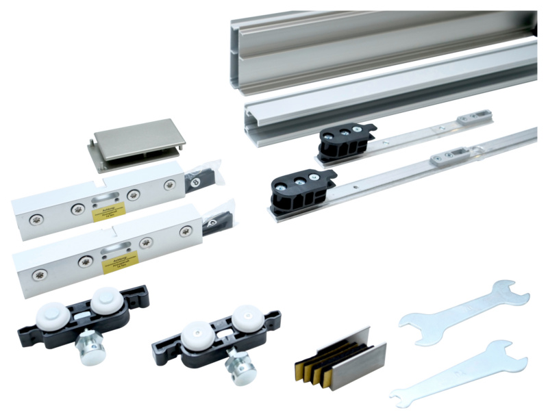 Schiebetürbeschlag-Set SCHIMOS 80-GS-D, MB SHIEBTRBSHLG-SCHIMOS80GSD-MBA2-OD-300