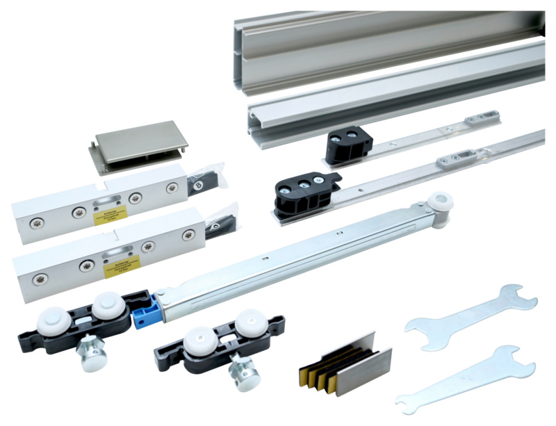 Schiebetürbeschlag-Set SCHIMOS 80-GS-D, MB SHIEBTRBSHLG-SCHIMOS80GSD-MBA2-ED-300