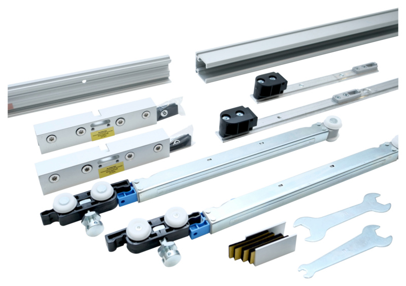 Schiebetürbeschlag-Set SCHIMOS 80-GS-W SHIEBTRBSHLG-SCHIMOS80GSW-OB-BD-2000