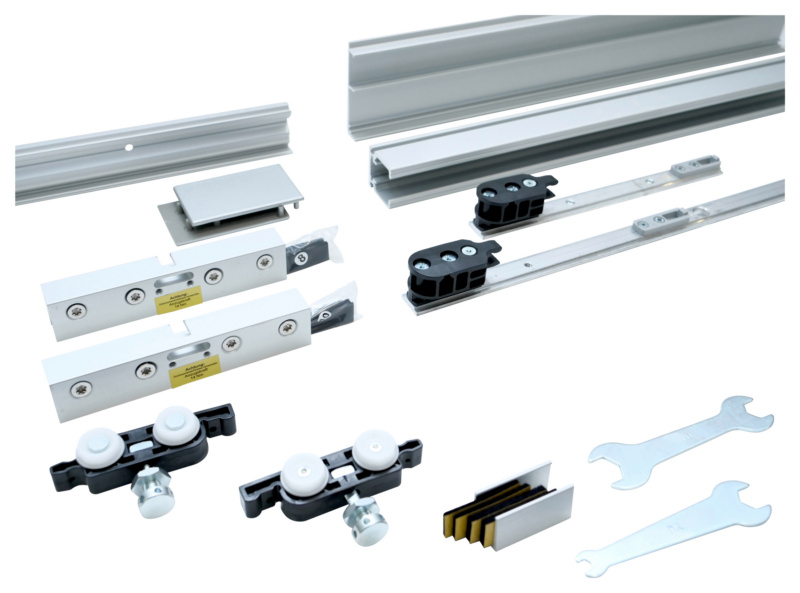 Schiebetürbeschlag-Set SCHIMOS 80-GS-W, MB SHIEBTRBSHLG-SCHIMOS80GSW-MBSI-OD-300