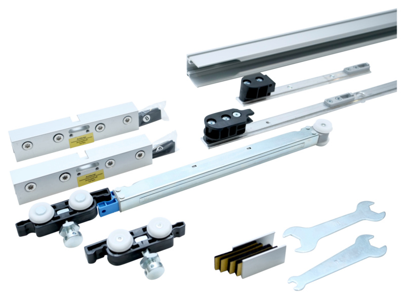 Schiebetürbeschlag-Set SCHIMOS 80-GS-DR SHIEBTRBSHLG-SCHIMOS80GSDR-OB-ED-2000