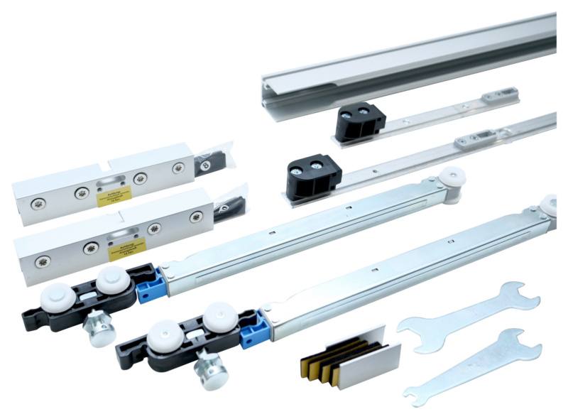 Schiebetürbeschlag-Set SCHIMOS 80-GS-DR SHIEBTRBSHLG-SCHIMOS80GSDR-OB-BD-2000