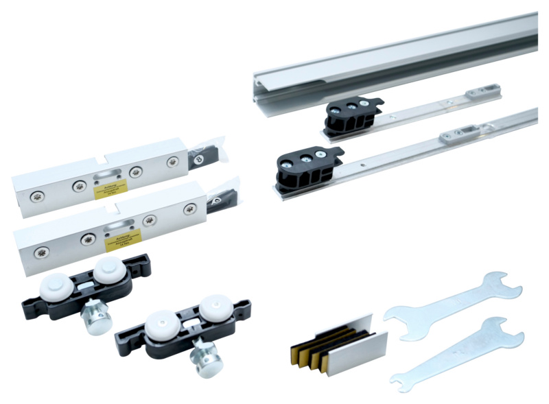 Schiebetürbeschlag-Set SCHIMOS 120-GS-DR SHIEBTRBSHLG-SCHIMOS120GSDR-OB-OD-2000