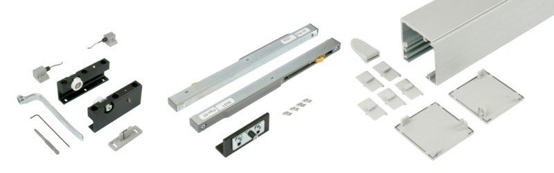 Zimmerschiebetürbeschlag-Set ABILIT 50-H SHIEBTRBSHLG-ABILIT50HW-MD-SILBERF-3000