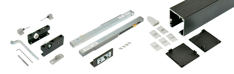 Zimmerschiebetürbeschlag-Set ABILIT 50-H SHIEBTRBSHLG-ABILIT50HW-MD-SILBERF-2000