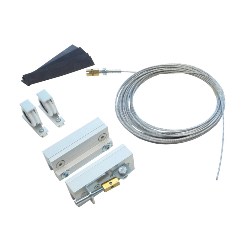 Synchronisations-Set ABILIT-G für zweiflügelige Türen aus Glas